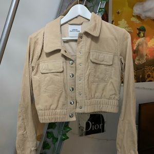 CUTE CROPPED Corduroy JACKET